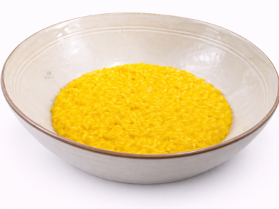 Risotto mantecato allo zafferano alla milanese