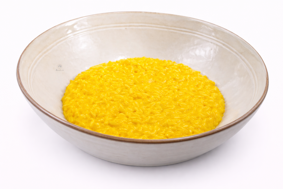 Risotto mantecato allo zafferano alla milanese