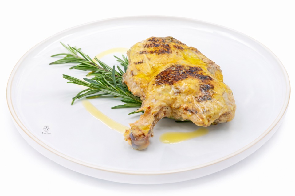 Polletto marinato al limone e grigliato