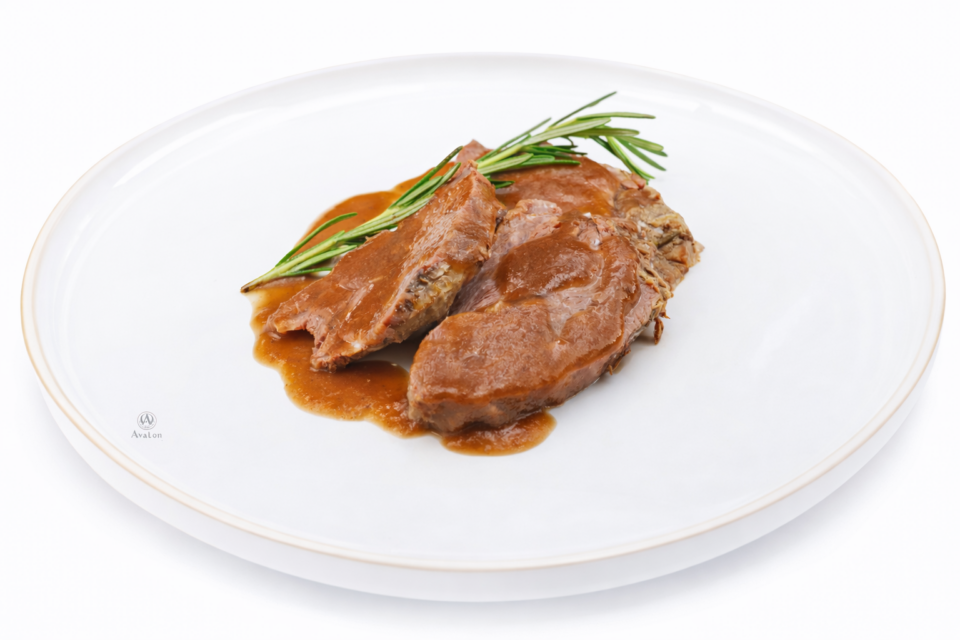 Arrosto di vitello CBT al forno con arneis