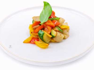 Ratatouille di verdure dal mercato