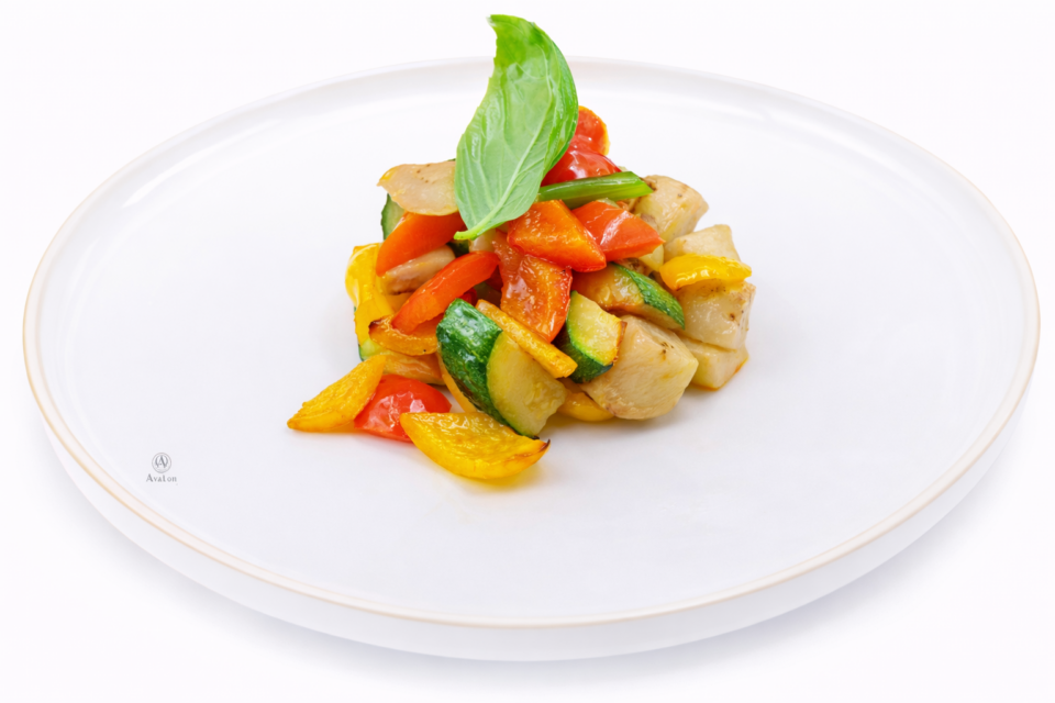 Ratatouille di verdure dal mercato