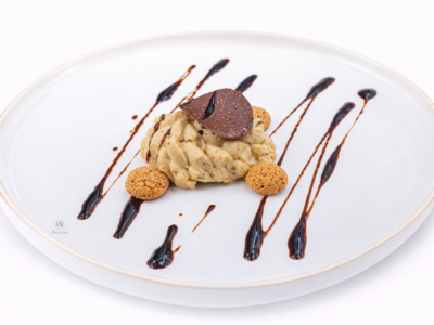 Mousse allo zabaione di Marsala e amaretti