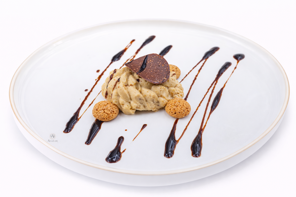 Mousse allo zabaione di Marsala e amaretti