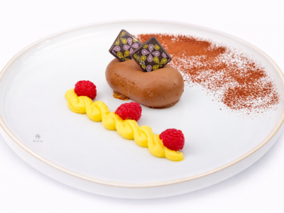 Mousse al cioccolato fondente