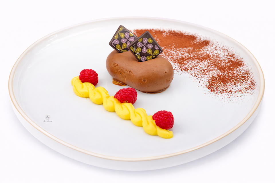 Mousse al cioccolato fondente