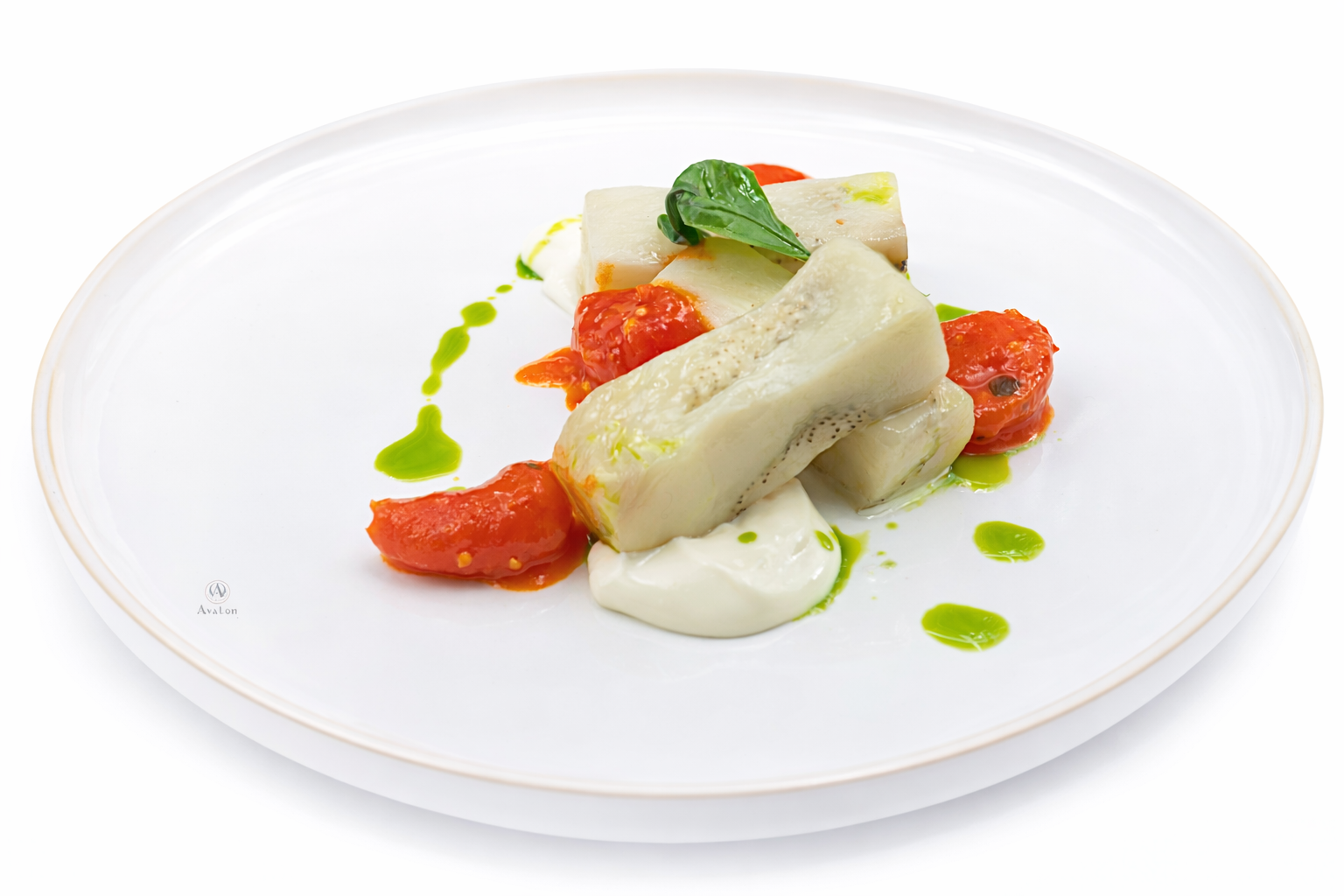 Tagliata di melanzane cbt con pomodorini e provolone Del Monaco